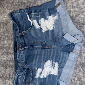 Aeropostale High Rise MIDI shorts